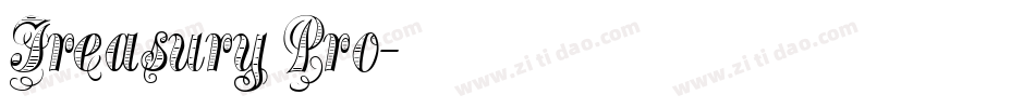 Treasury Pro字体转换